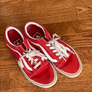 Red Vans